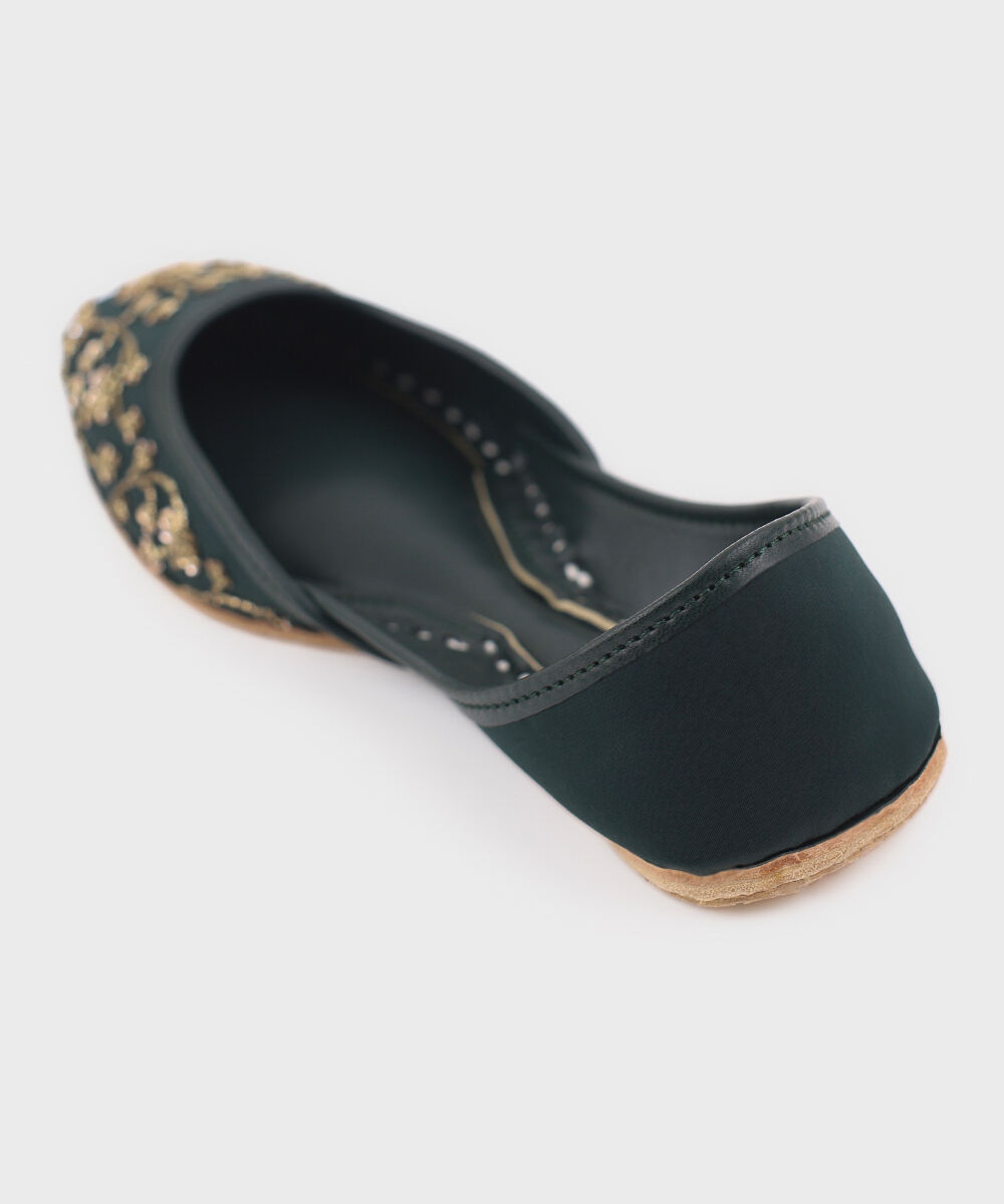 Women's Green Khussa