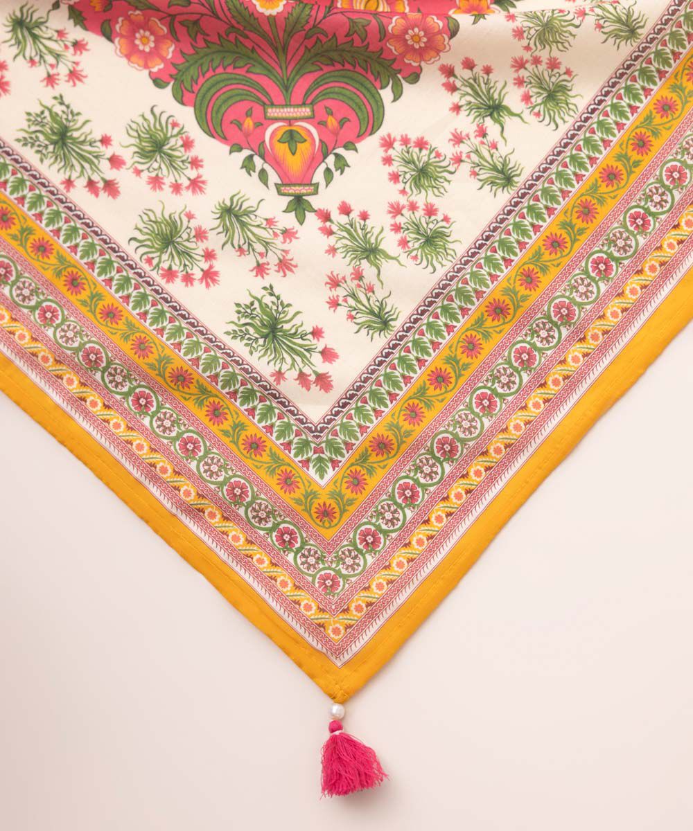 Fine Voile Multi Printed Dupatta