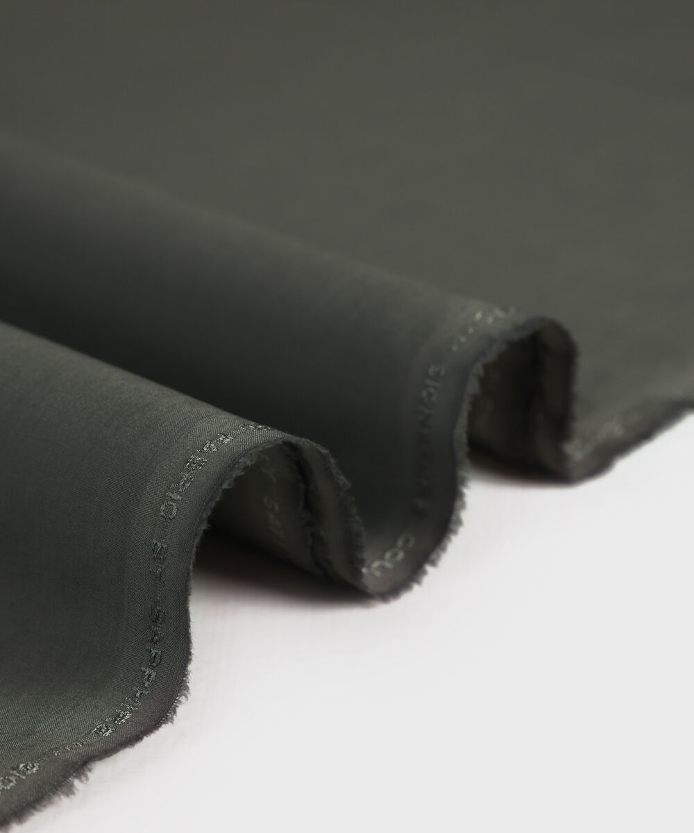 Men's Unstitched Premium Wash & Wear Suit Grey Full Suit Fabric