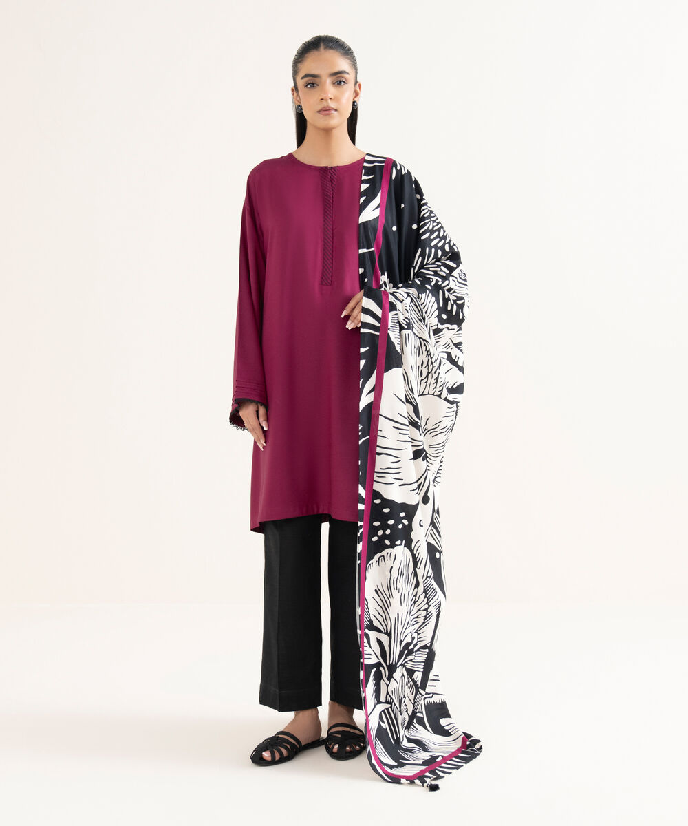 Cotton Viscose Printed Multi Dupatta