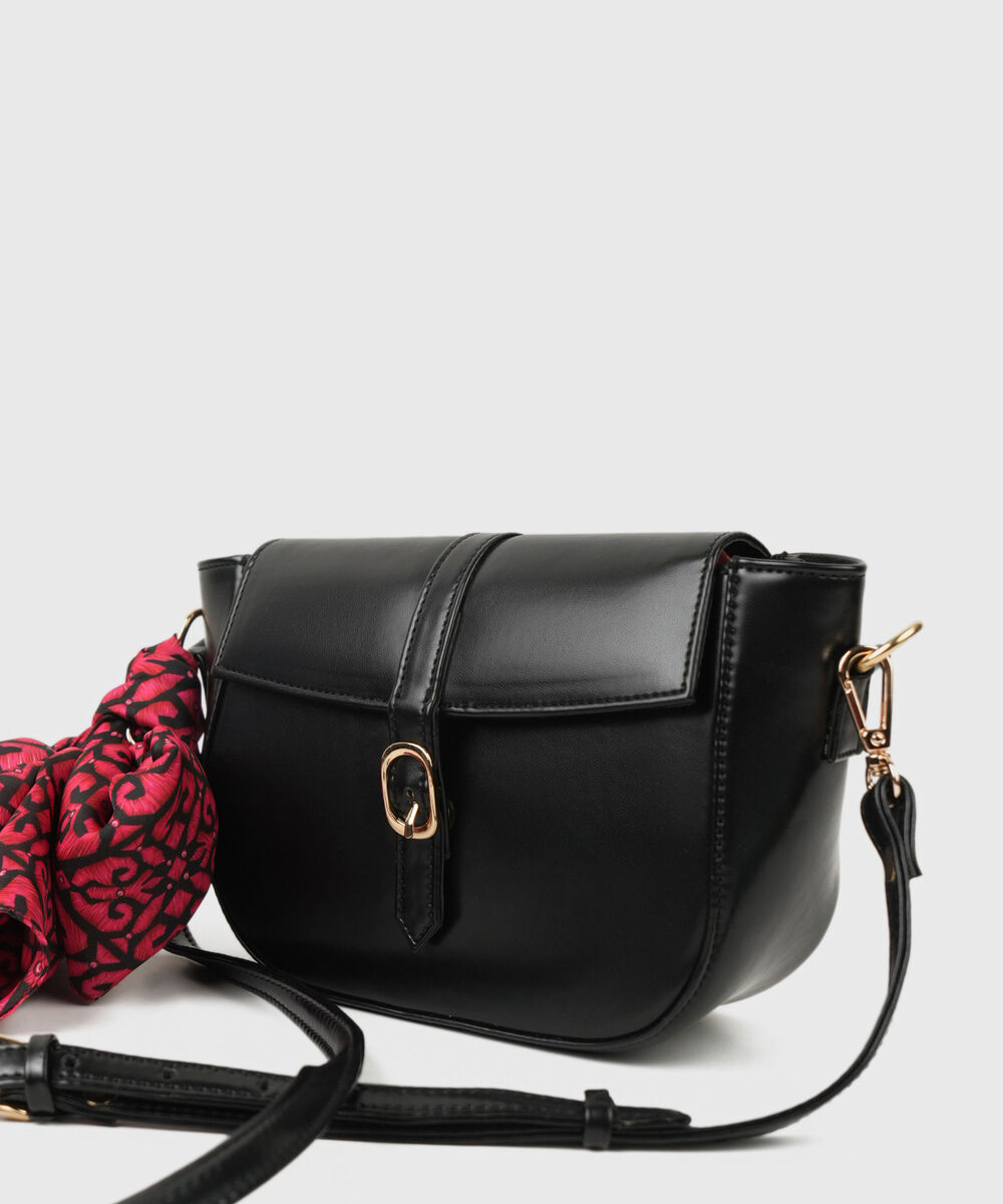 Women's Black Cross Body Bag
