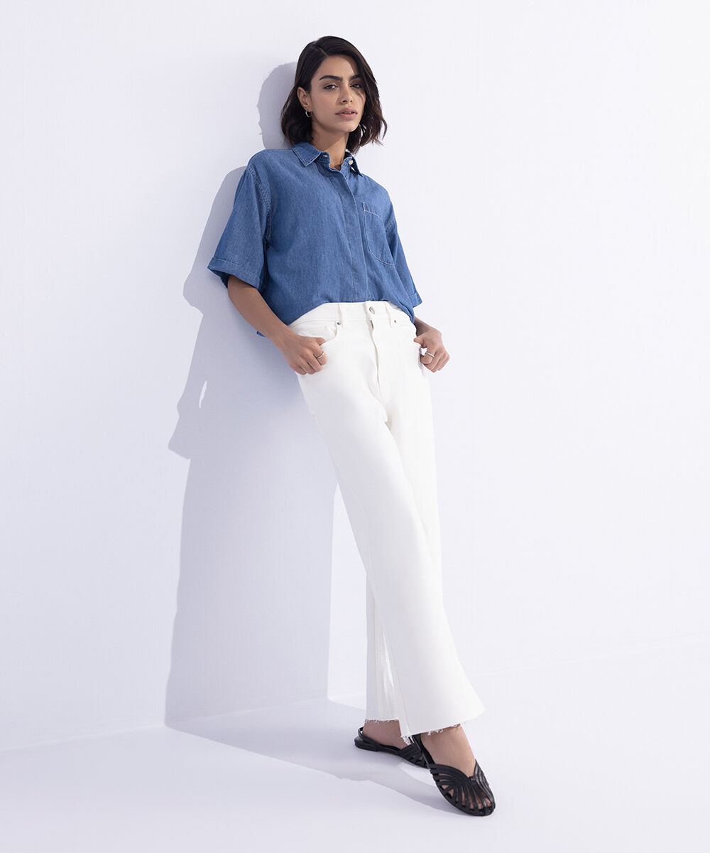 WDNMS25V1010 Wide Leg Jeans WDNMS25V1010 i