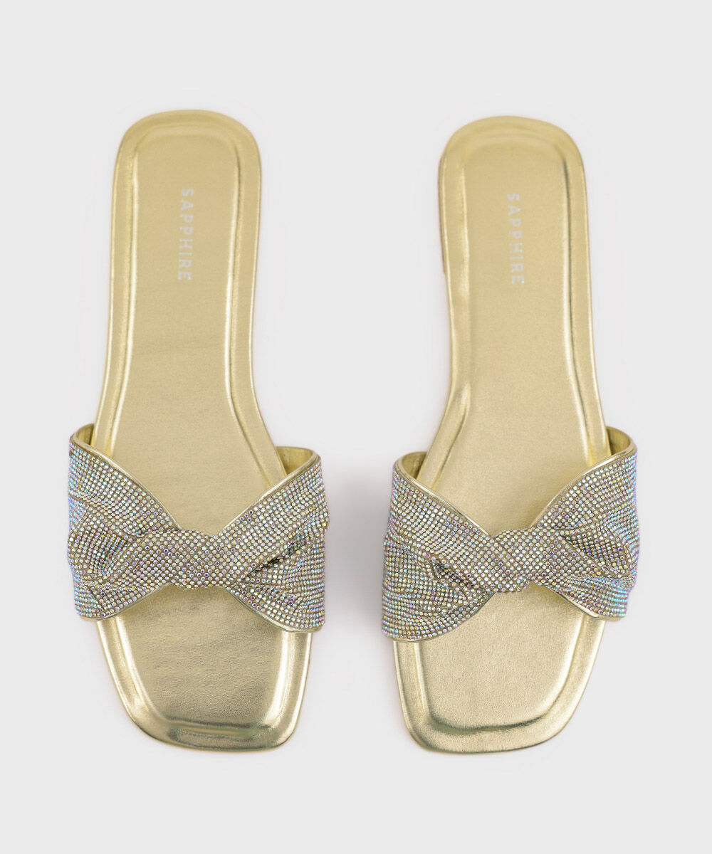 Women's Gold Flats