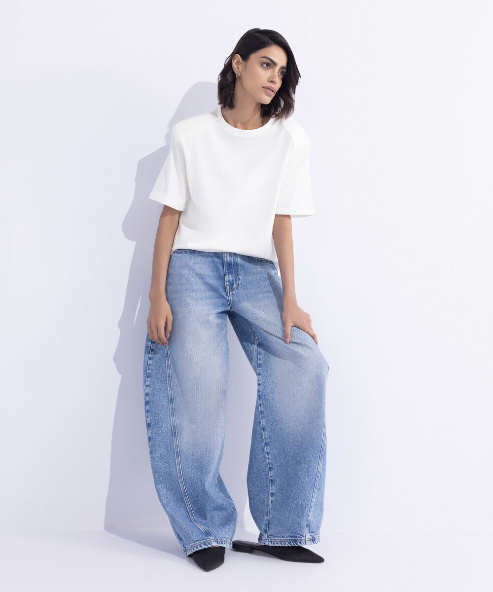 WDNMS25V1017 Barrel Fit Jeans WDNMS25V1017i