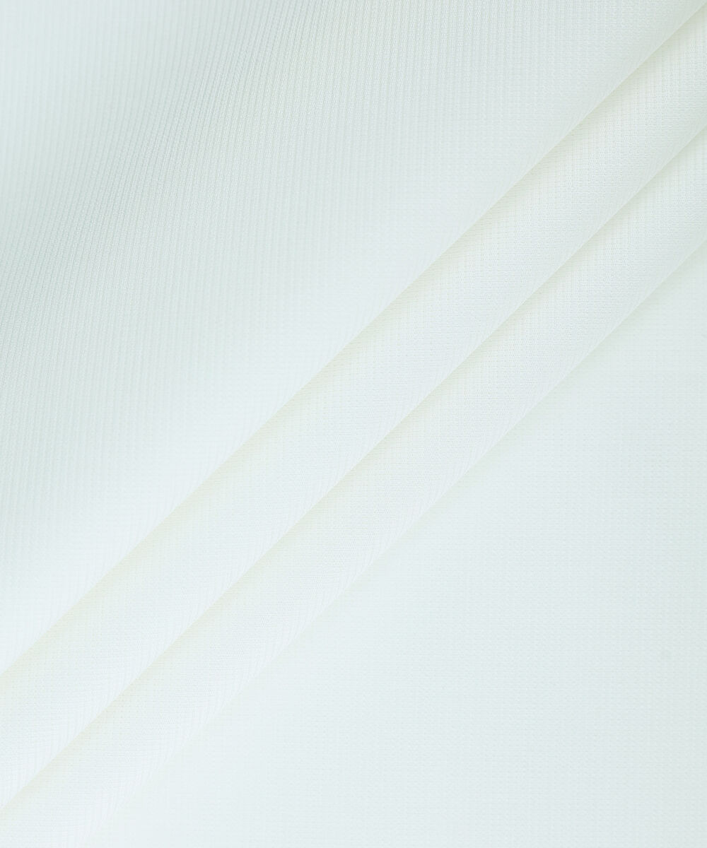 Men Unstitched Cotton Off White Full Suit Fabric