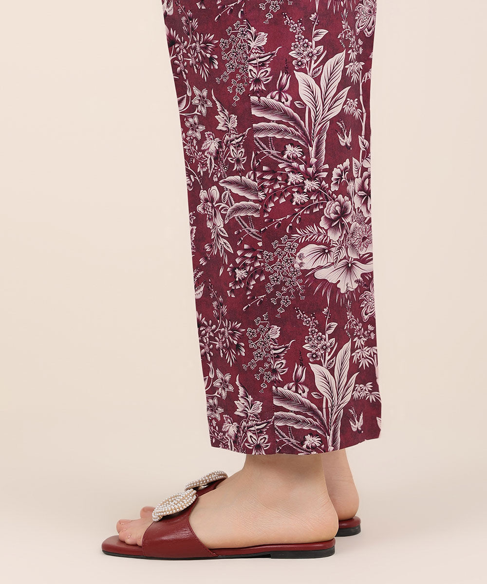 Women's RTW Cotton Viscose Multi Printed Culottes