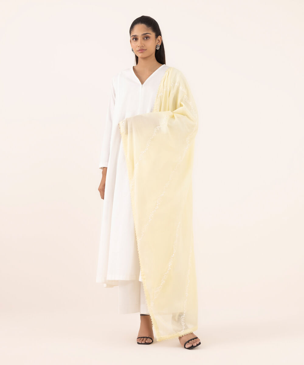 000DPEW25V17 Voile Dupatta 000DPEW25V17