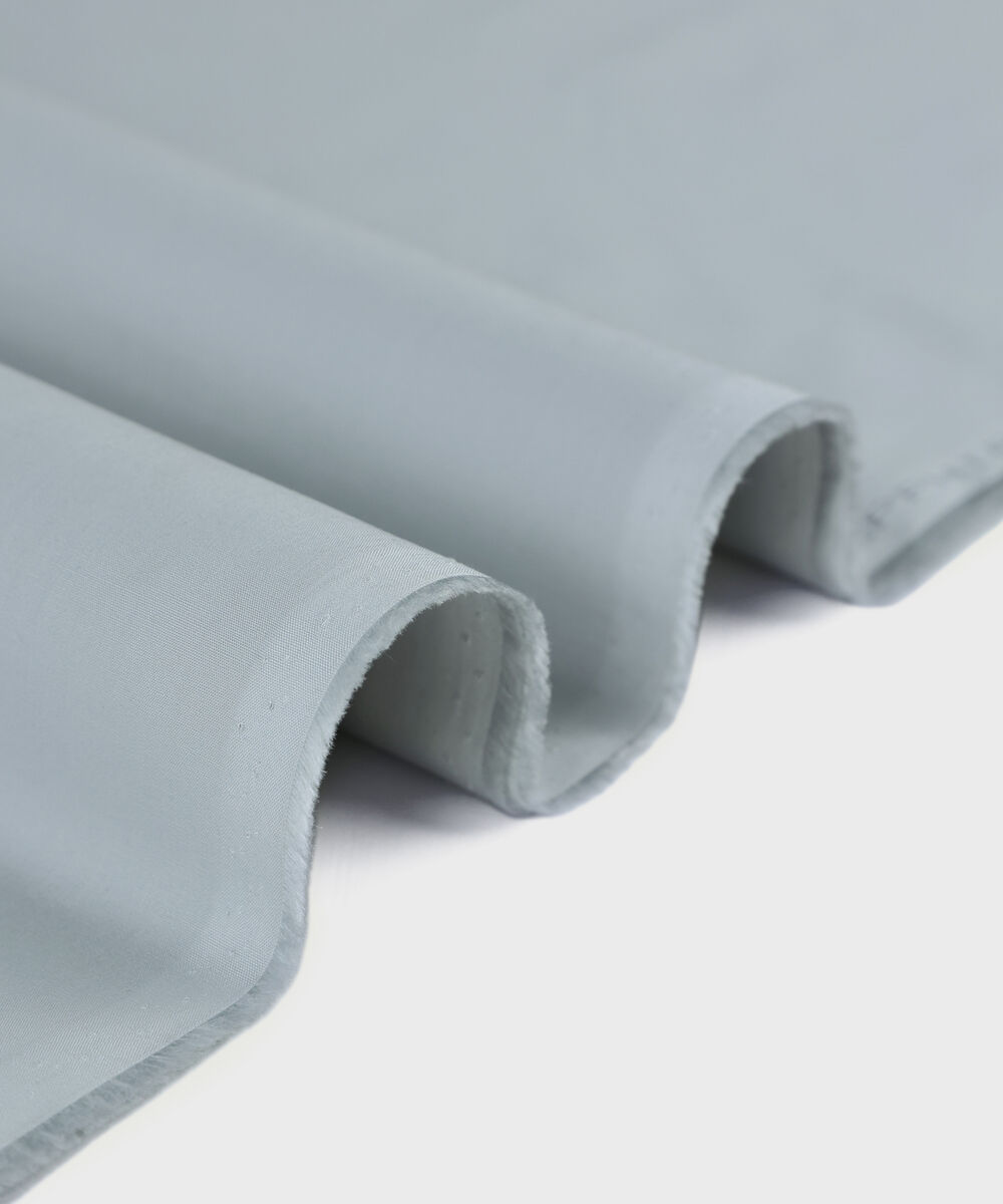 Men Unstitched Cotton Grey Full Suit Fabric