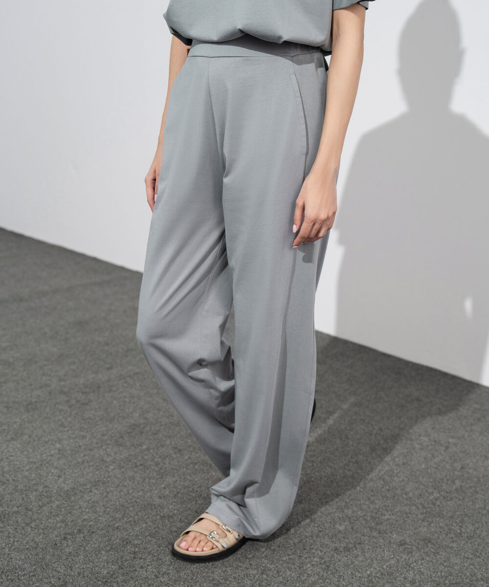 Women's Western Wear Grey Pull-On Jersey Trousers