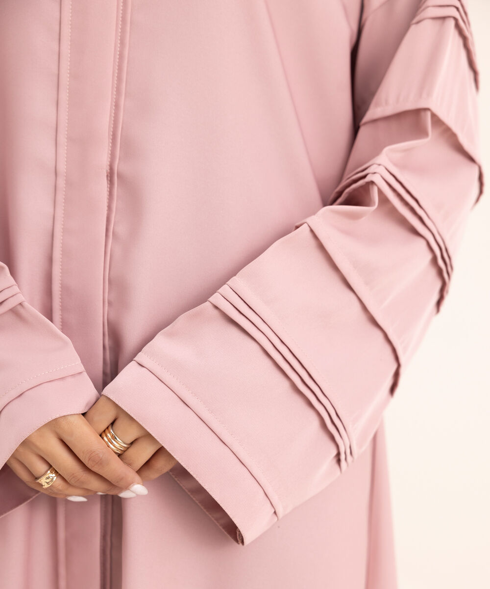 Women's Pink Nida Abaya