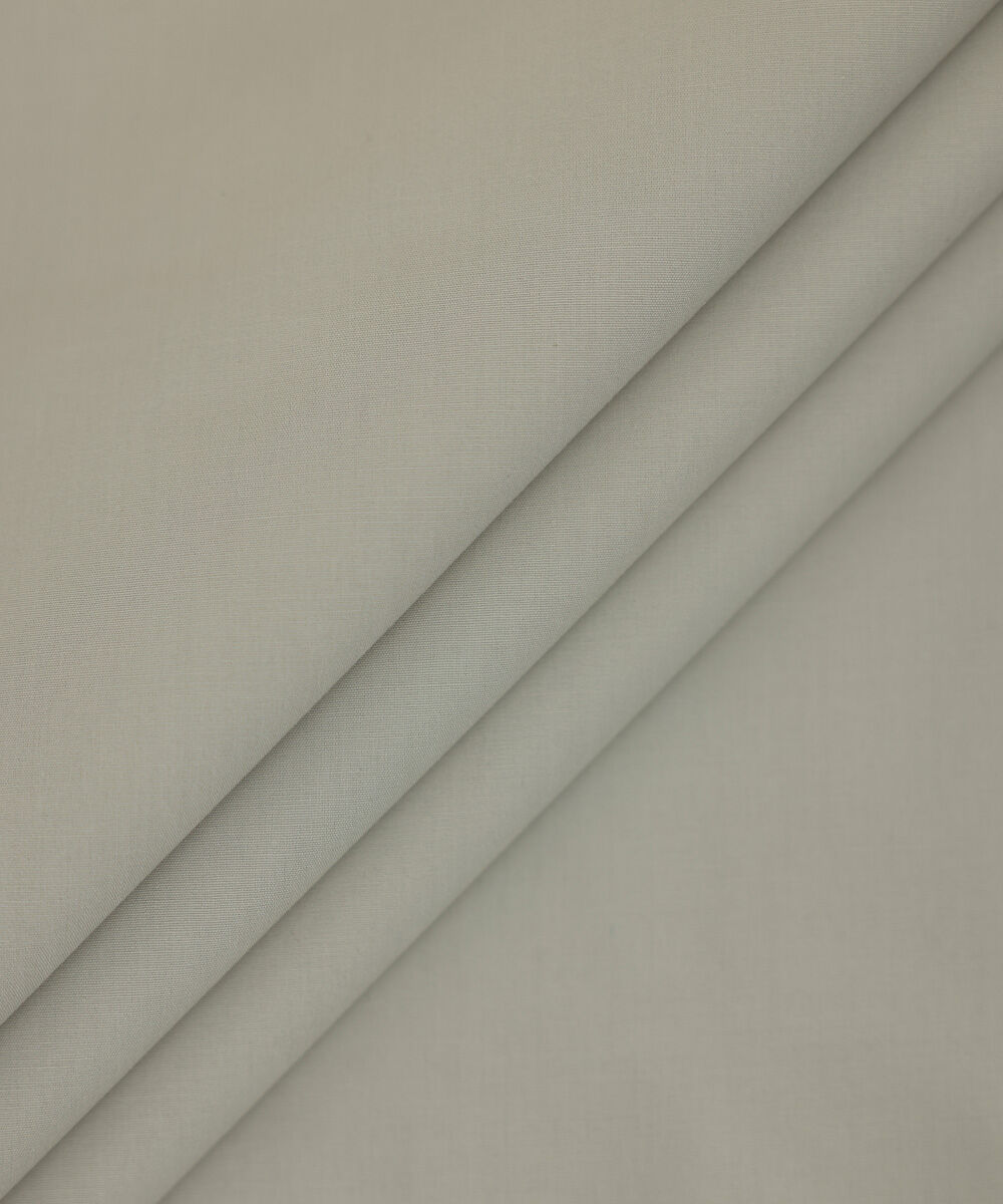 Men's Unstitched Premium Cotton Off White Full Suit Fabric