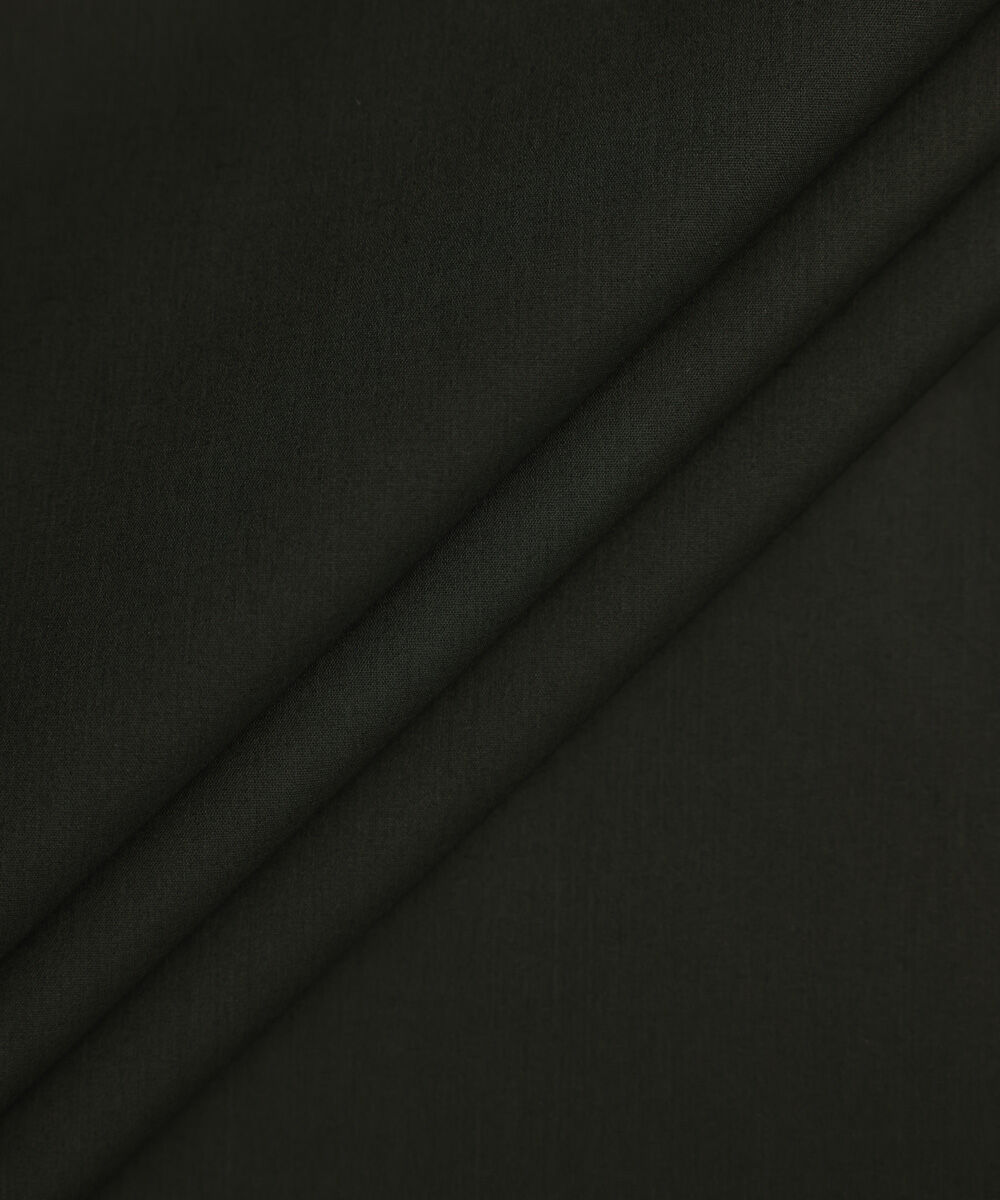 Men's Unstitched Luxury Cotton Green Full Suit Fabric