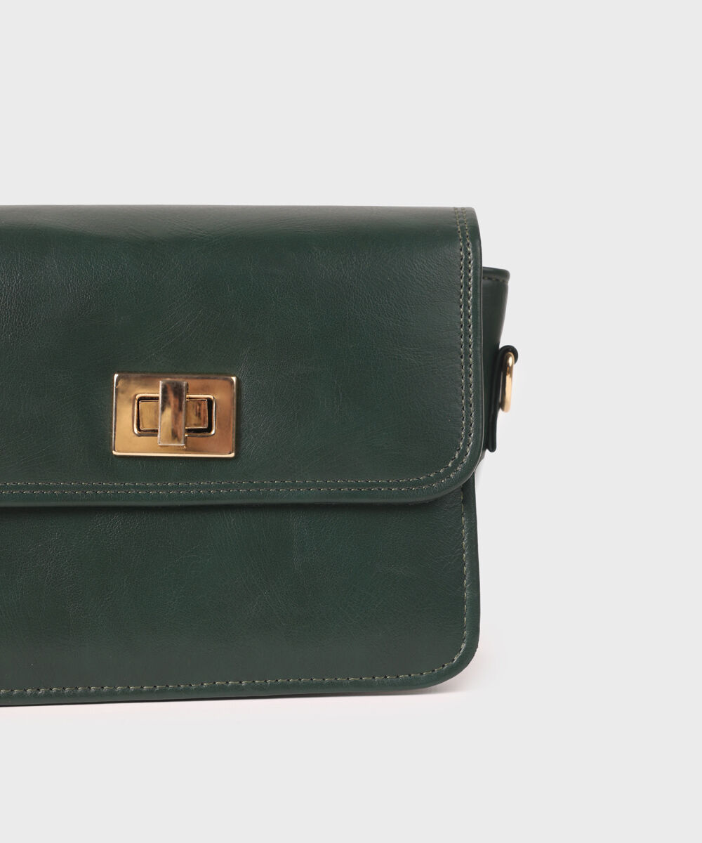 Women's Green Cross Body Bag