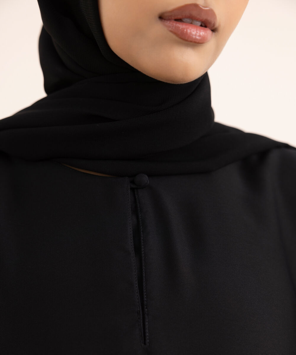 Women's Black Nida Abaya