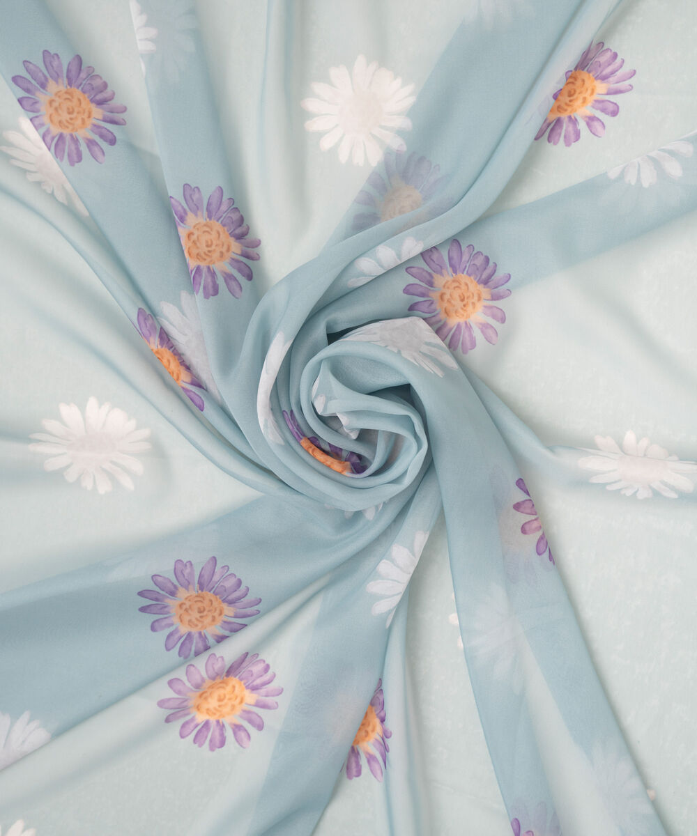 3PPRW25V112D Printed Dupatta 3PPRW25V112D