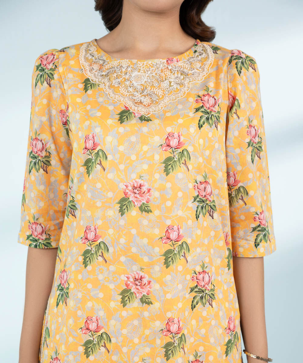 Mommy & Me Women's Two Piece Yellow Suit