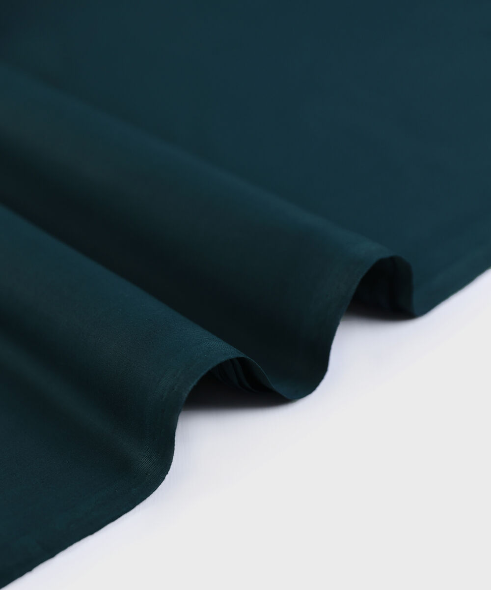 Men Unstitched Viscose Green Full Suit Fabric