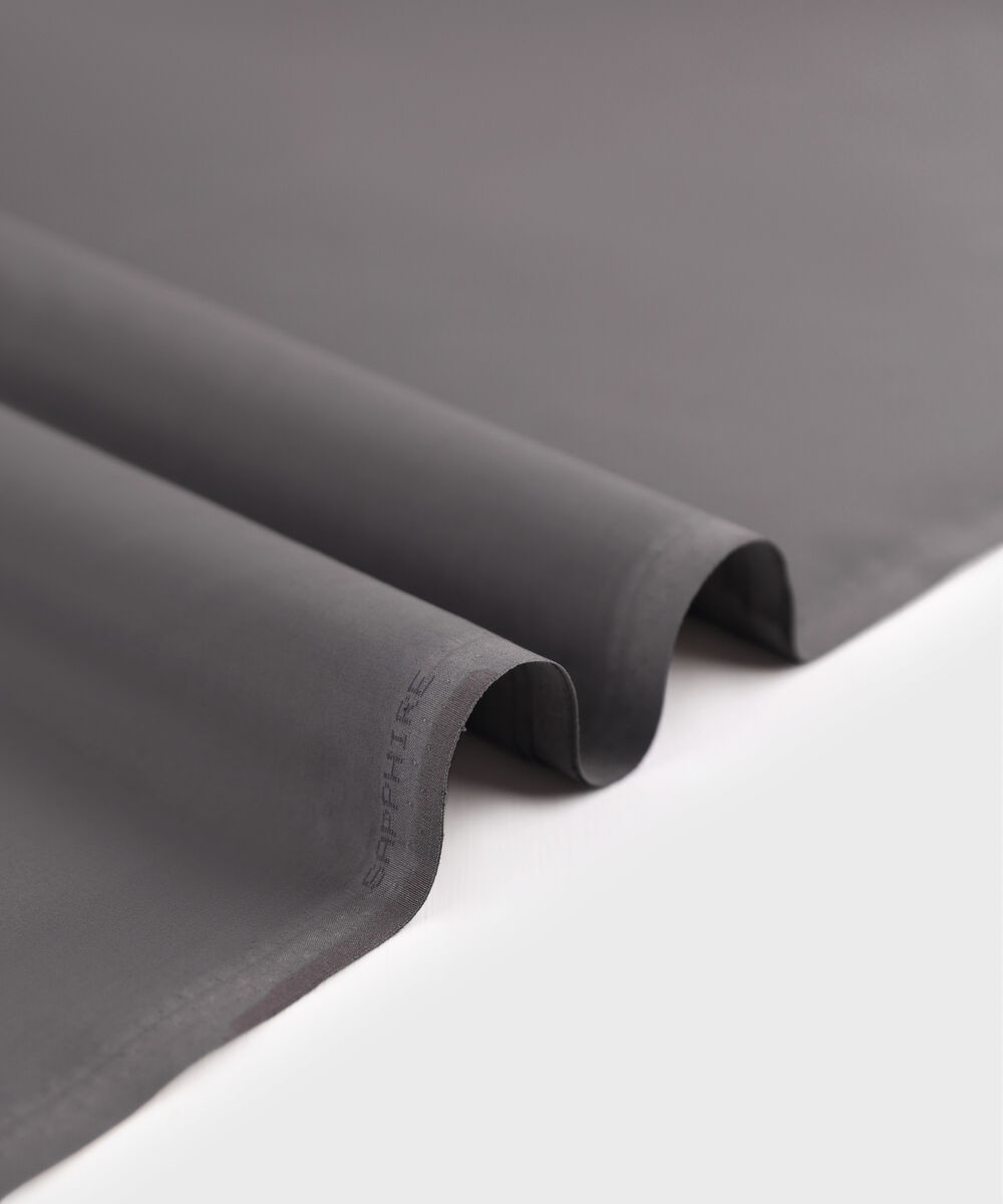 Men Unstitched Viscose Grey Full Suit Fabric