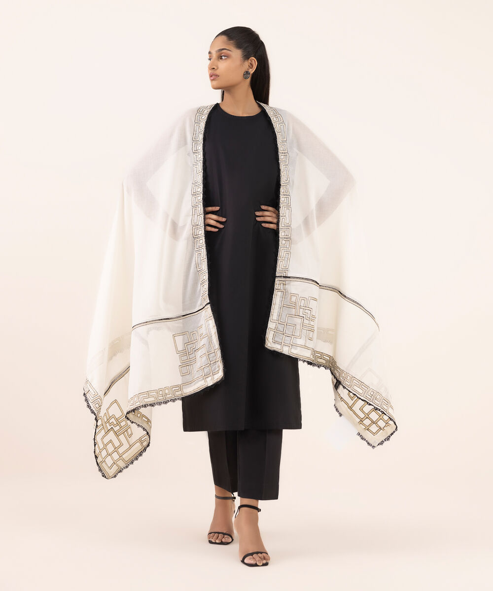 000DPEW25V16 Voile Dupatta 000DPEW25V16