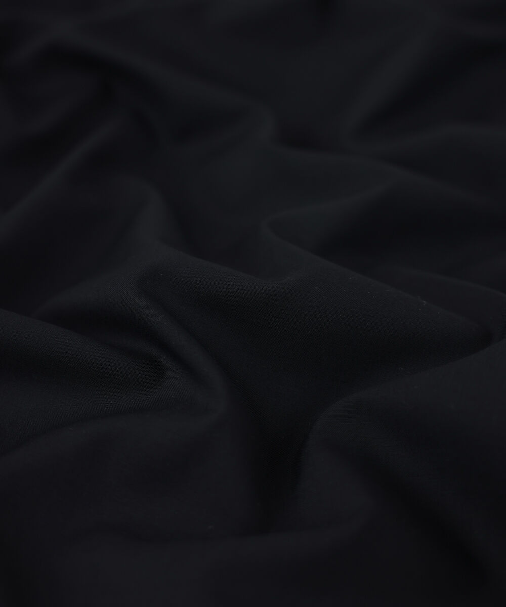 Men's Unstitched Premium Wash & Wear Suit Black Full Suit Fabric