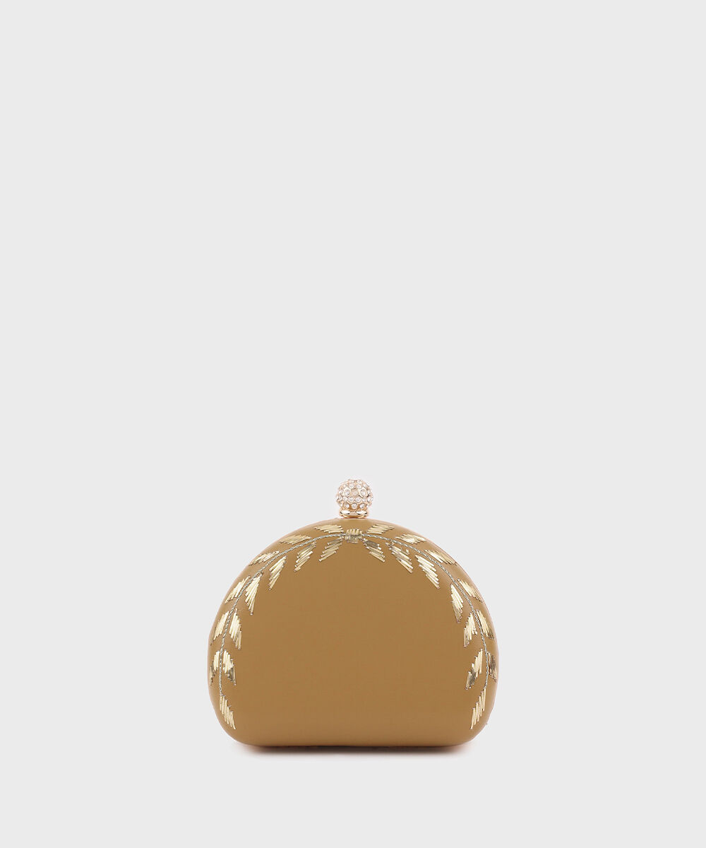 Women's Yellow Hard Clutch