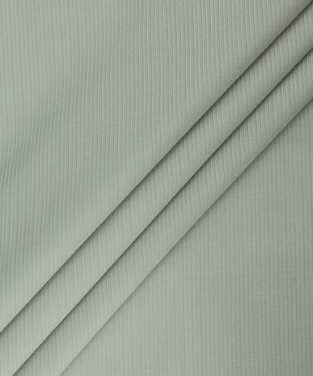 Men Unstitched Viscose Light Grey Full Suit Fabric