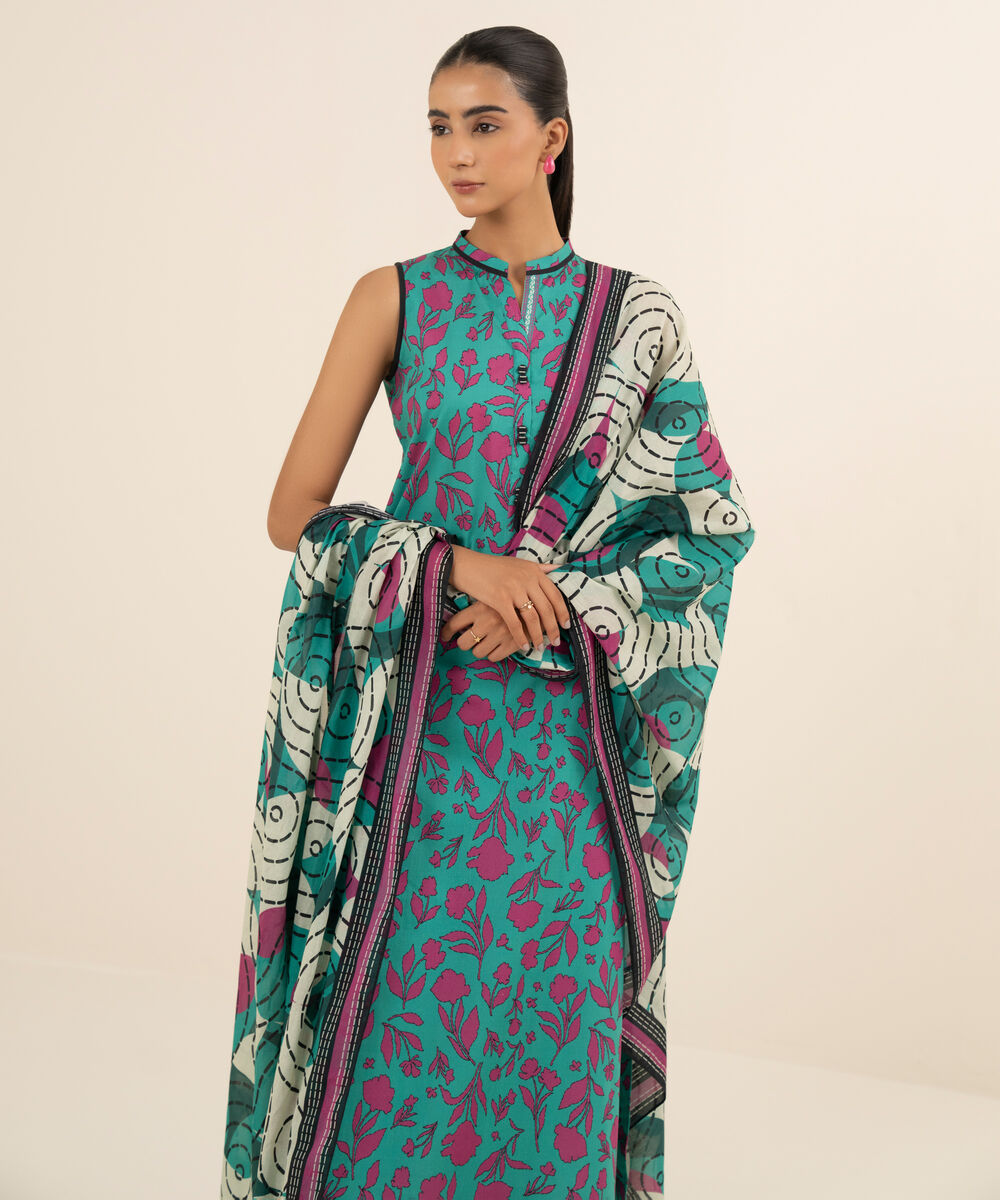 0U2DDD25V54B Unstitched 3 PC 0U2DDD25V54B