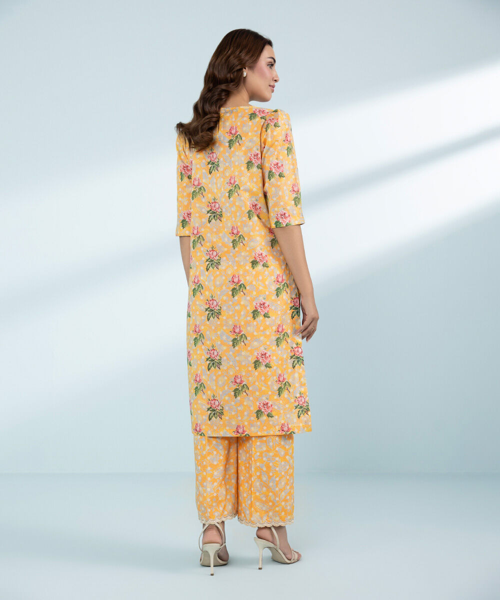 Mommy & Me Women's Two Piece Yellow Suit