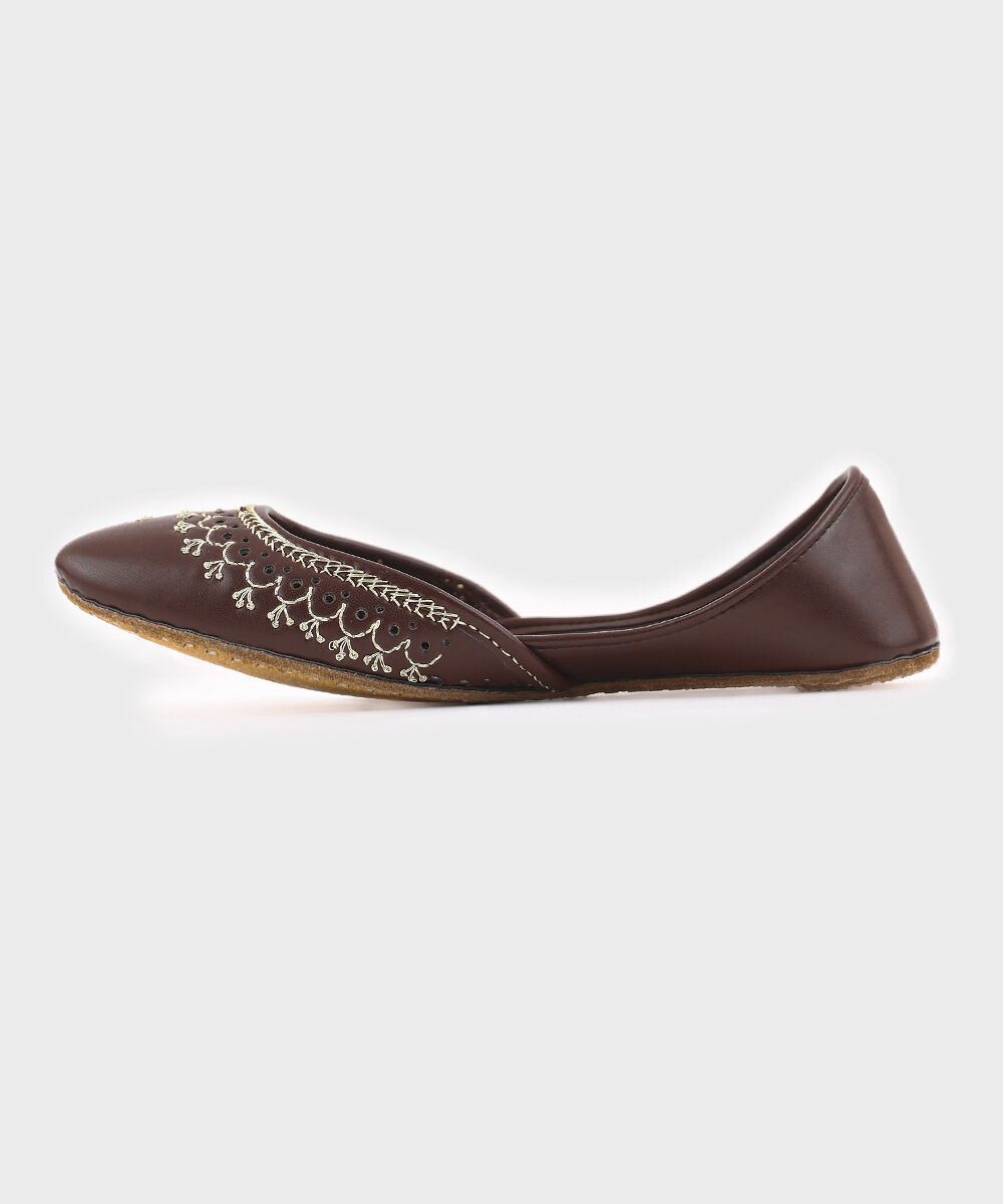 Women's Brown Khussa