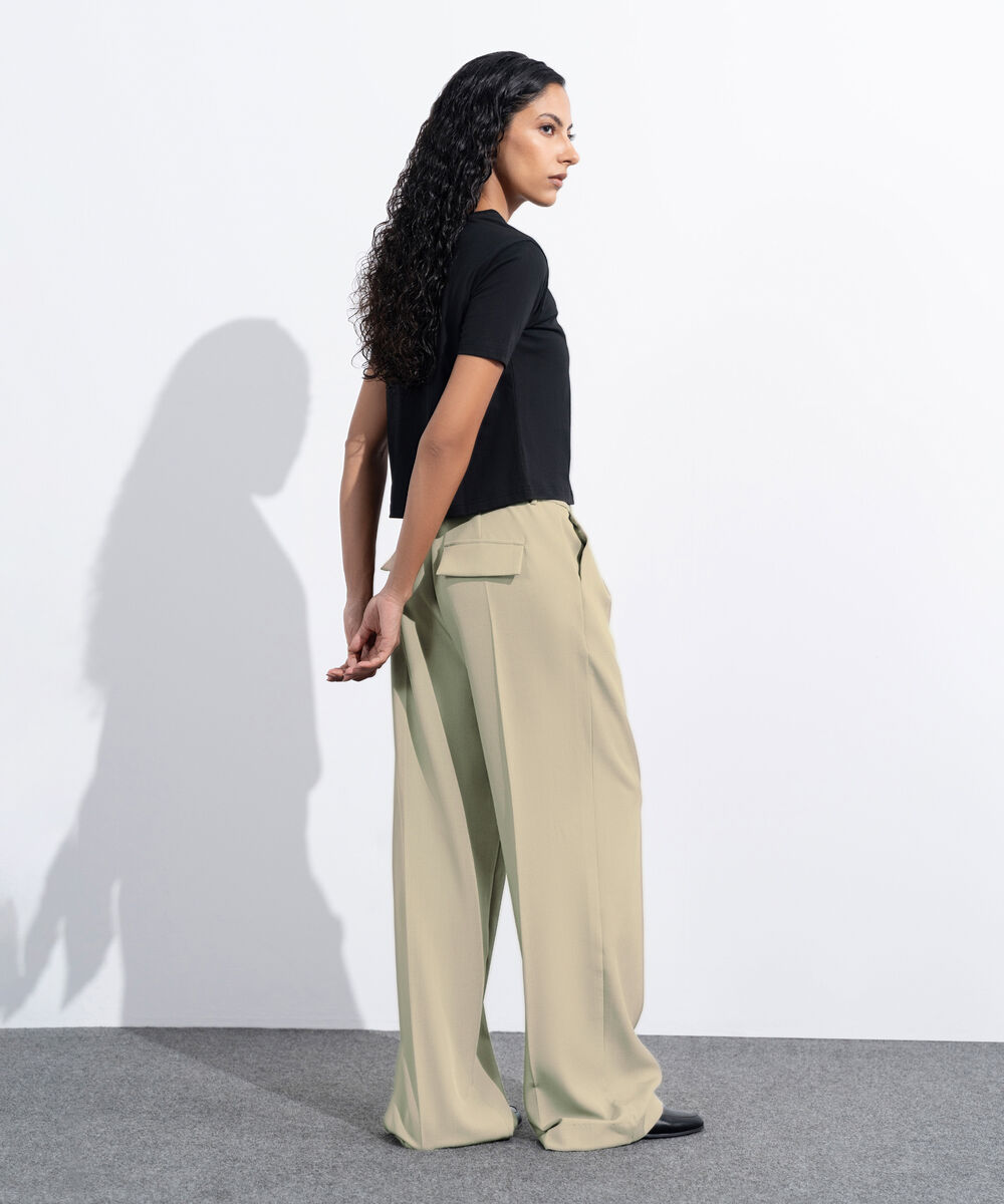 Women's Western Wear Black Fitted Short T-Shirt