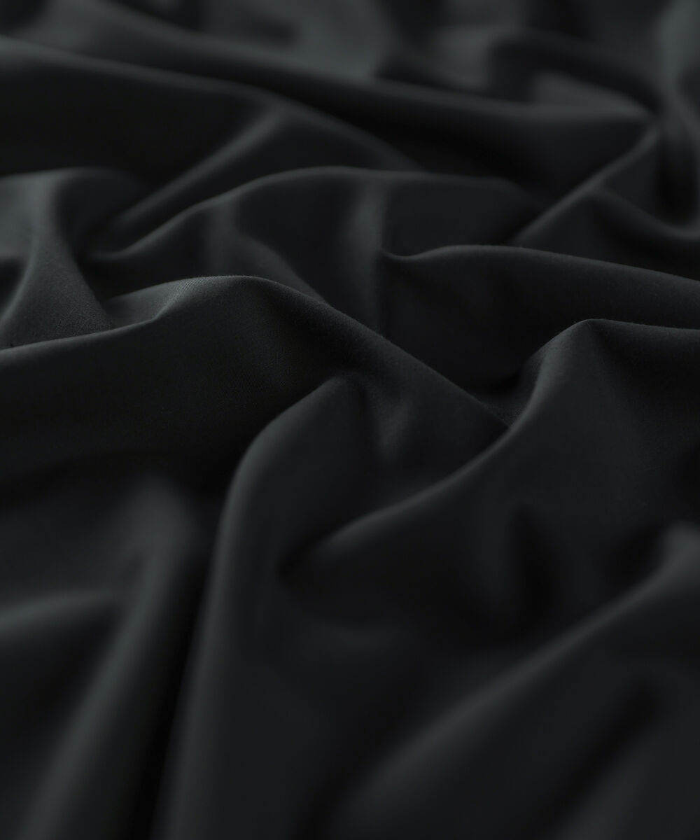 Men Unstitched Viscose Black Full Suit Fabric