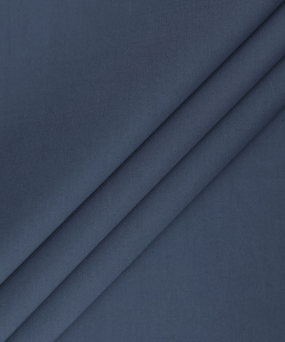 Men Unstitched Cotton Grey Full Suit Fabric