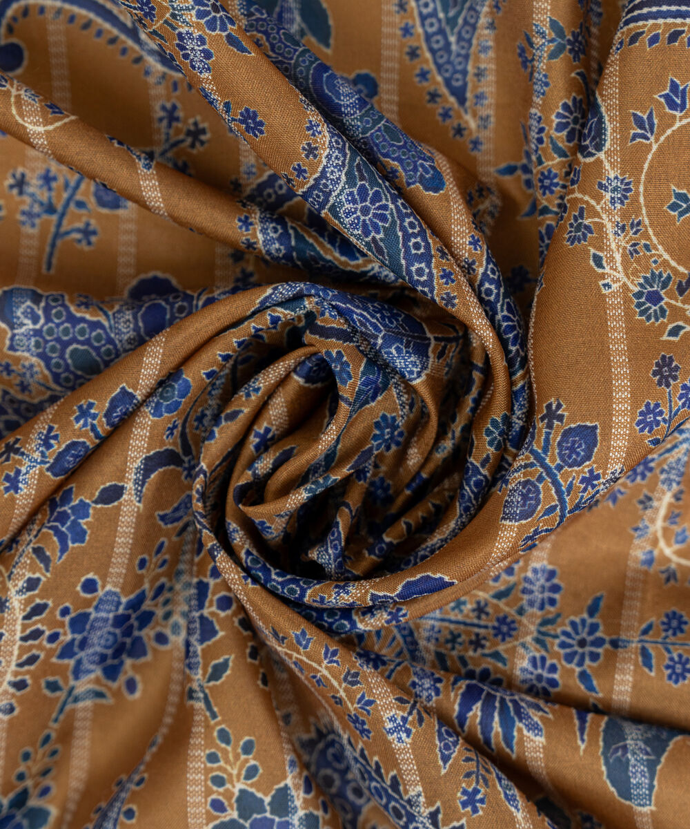Women's Textured Silk Multi Printed Dupatta