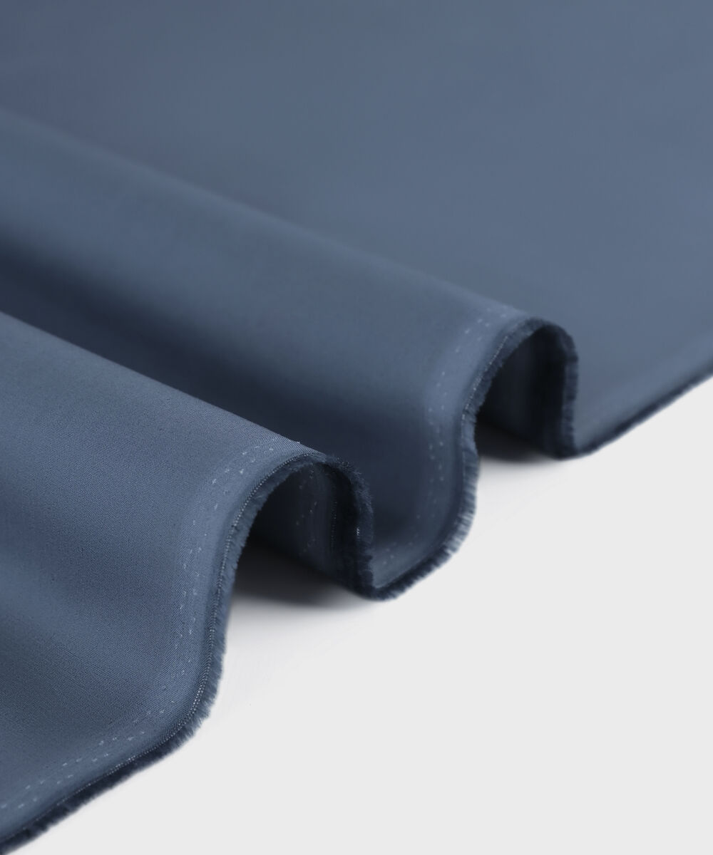 Men Unstitched Cotton Grey Full Suit Fabric