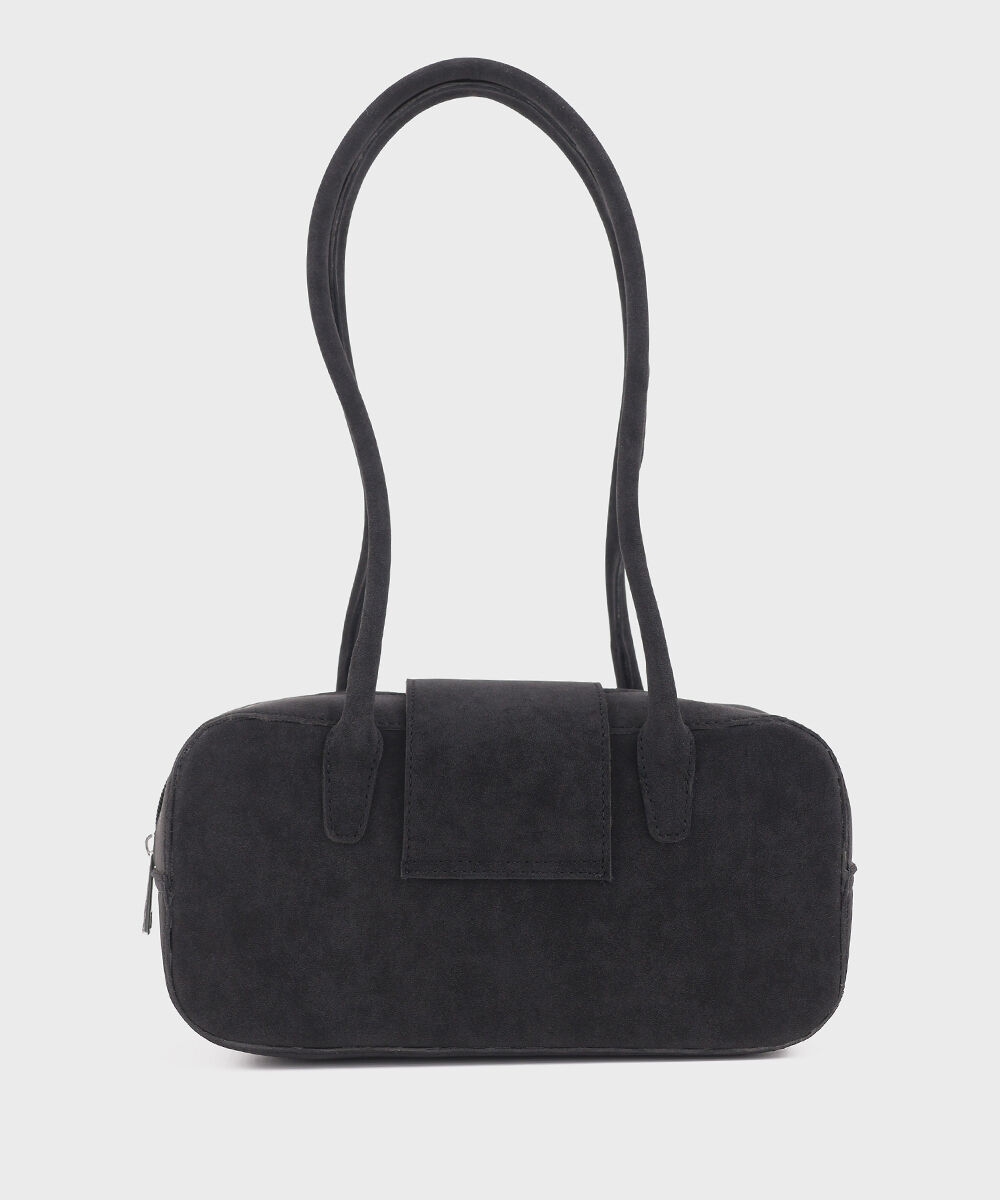 Women's Black Shoulder Bag