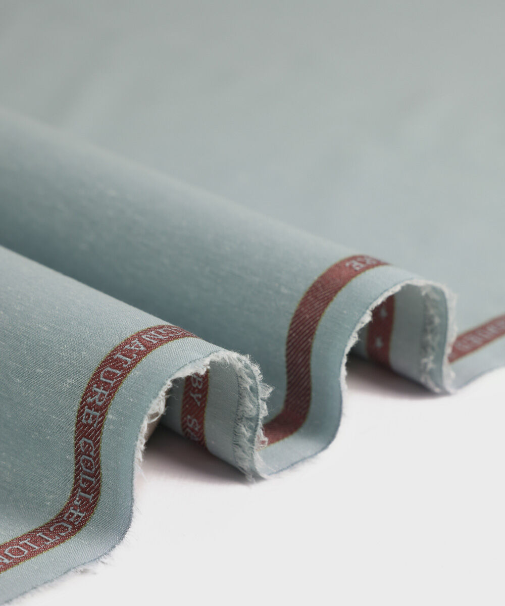 Men's Unstitched Premium Wash & Wear Suit Blue Full Suit Fabric