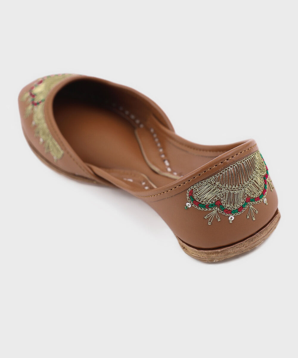 Women's Brown Khussa