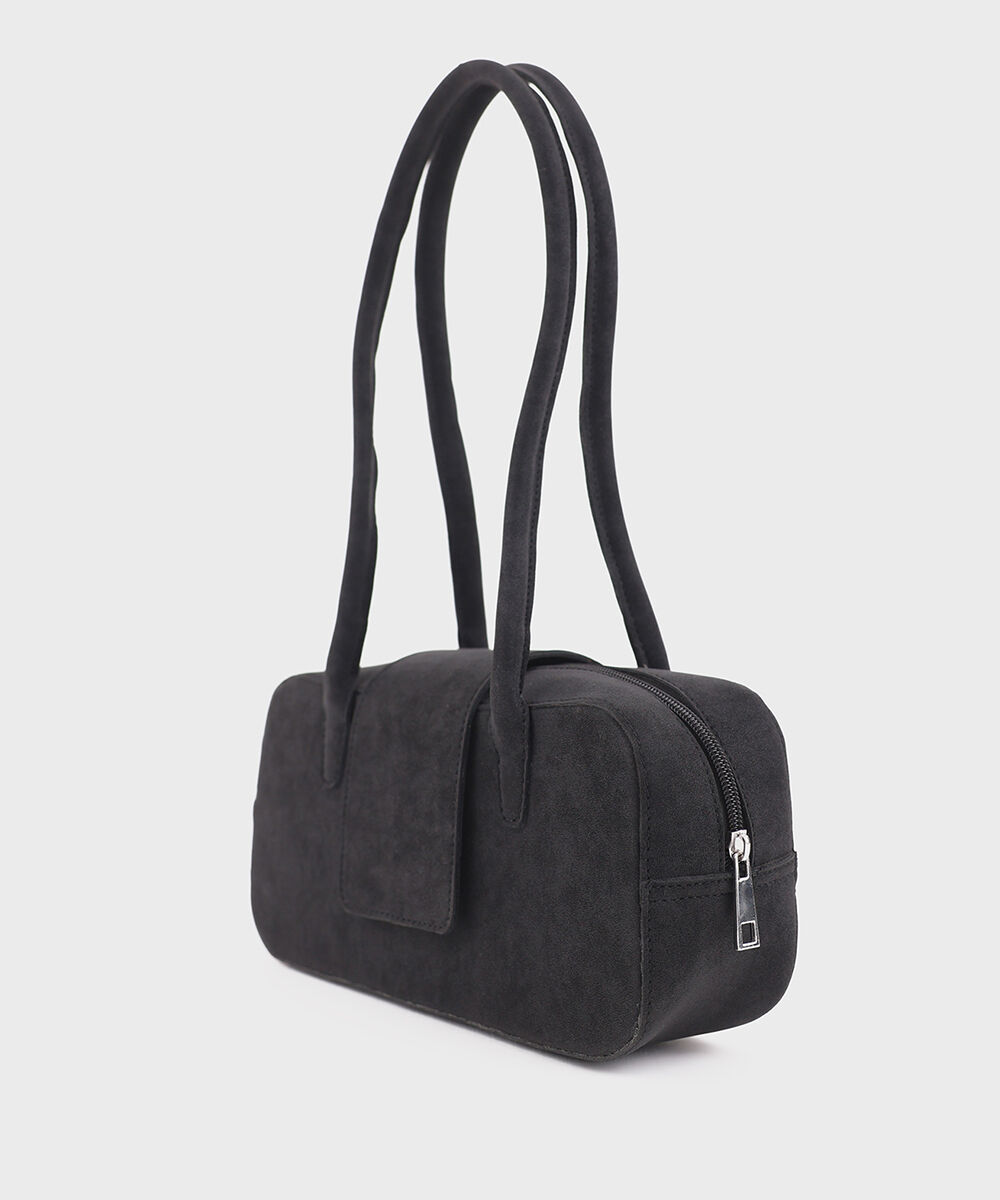 Women's Black Shoulder Bag